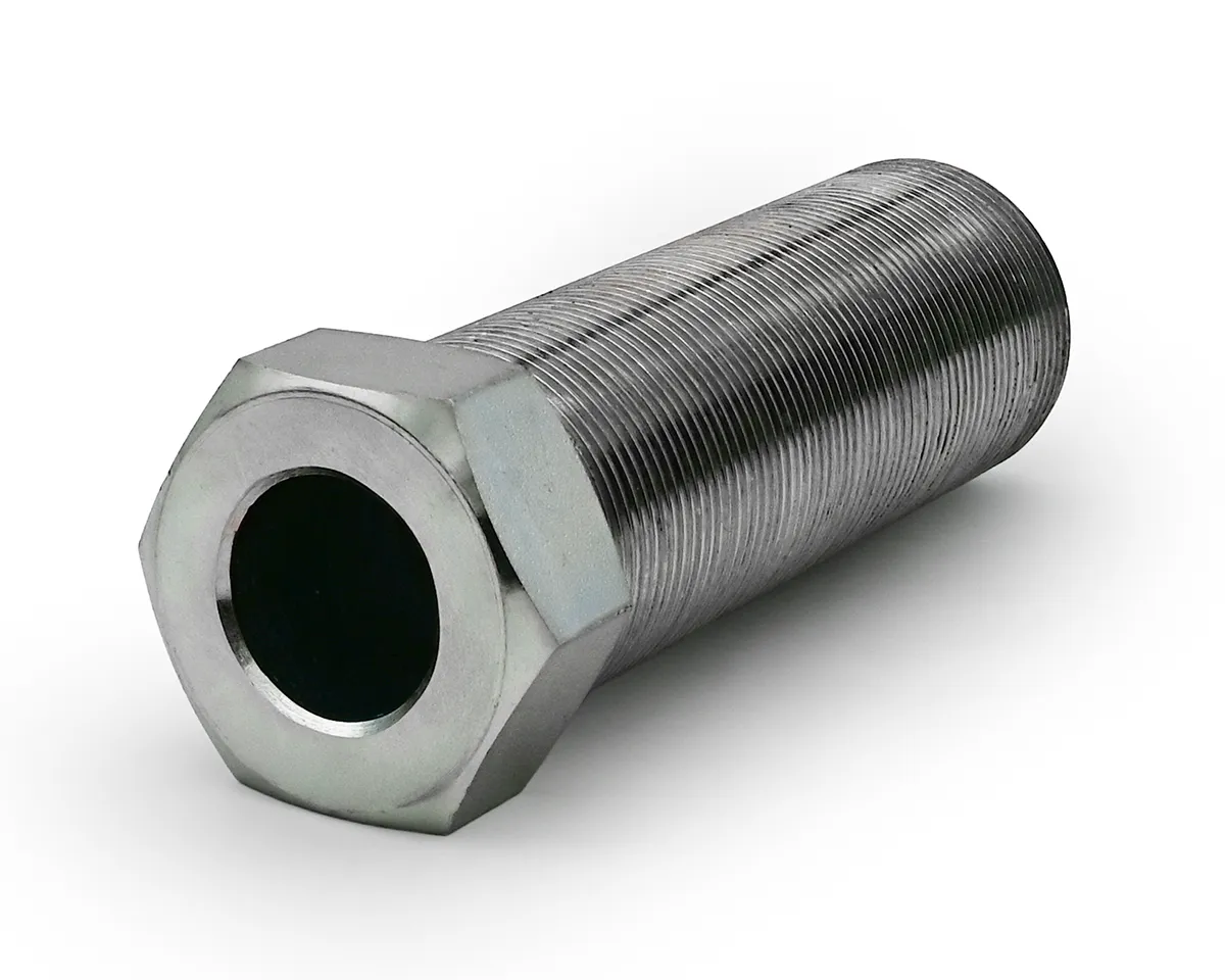 Element 2 von 3 (Bild) – Nivellierschraube, Stellfuß für Bodenbefestigung M24 x 2, Stahl verzinkt, 105 mm