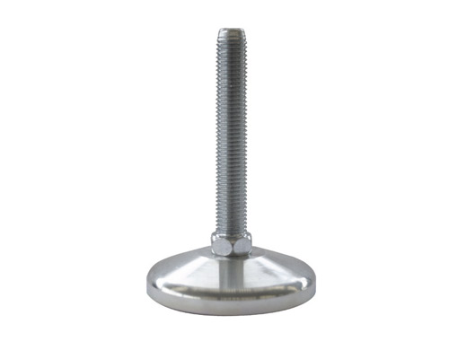 Levelling foot MASSIV Steel, Ø 80 mm, M16 x 200 mm, NBR