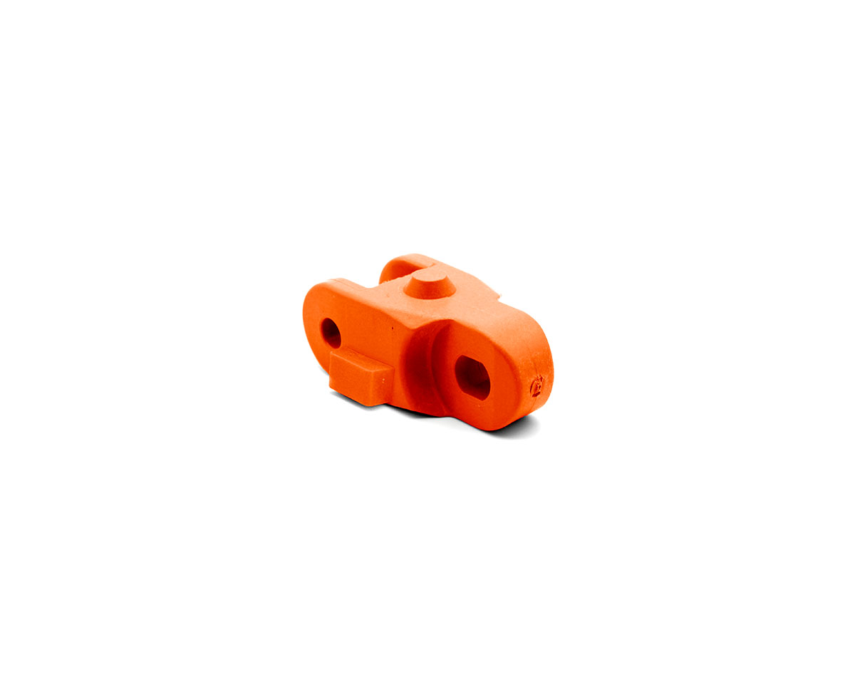 Element 2 of 3 (image) – Pusher link case conveyer chain 3000 TAB, POM orange