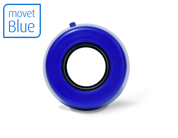 Element 2 of 3 (image) – MOVET® Blue cap for bearing 30 mm open blue