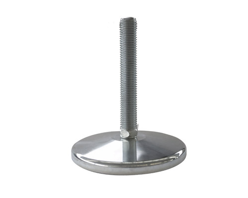 Levelling foot MASSIV Steel, Ø 159 mm, M24 x 225 mm, NBR