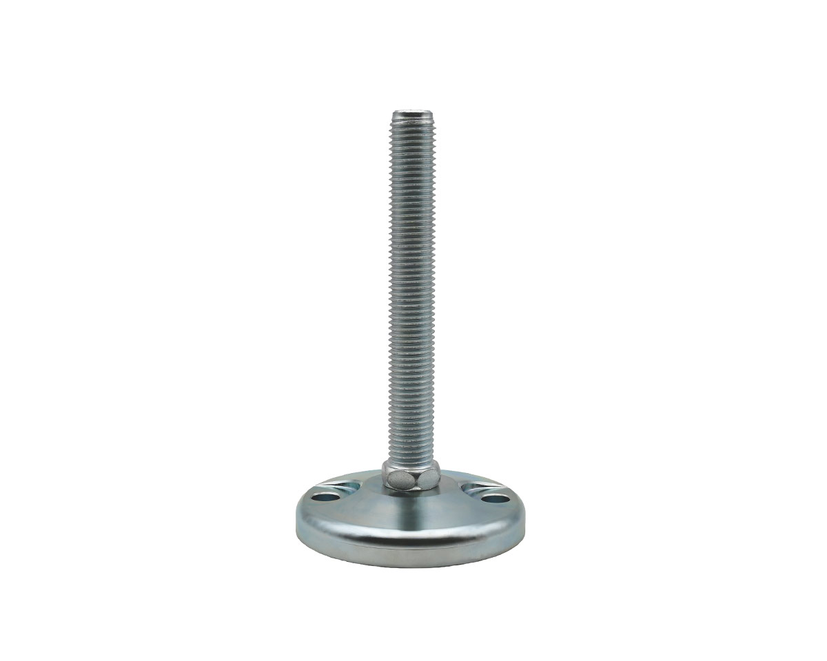 Element 2 of 4 (image) – Levelling foot MASSIV Steel, Ø 100 mm, M16 x 100 mm, Drills