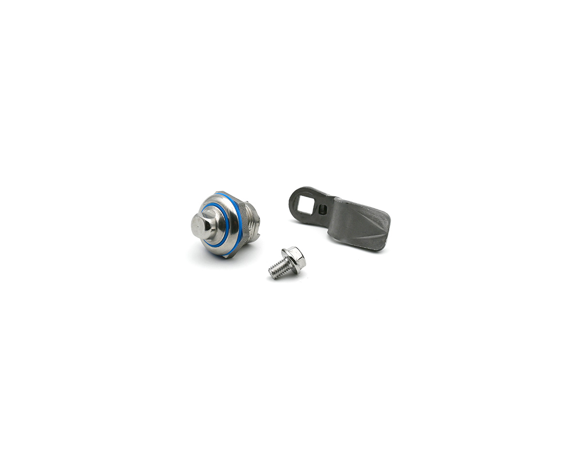 Element 2 von 3 (Bild) – HYGIENIC 3A Drehriegel Edelstahl 90° Typ E, 3-A, IP69K, H = 26 mm