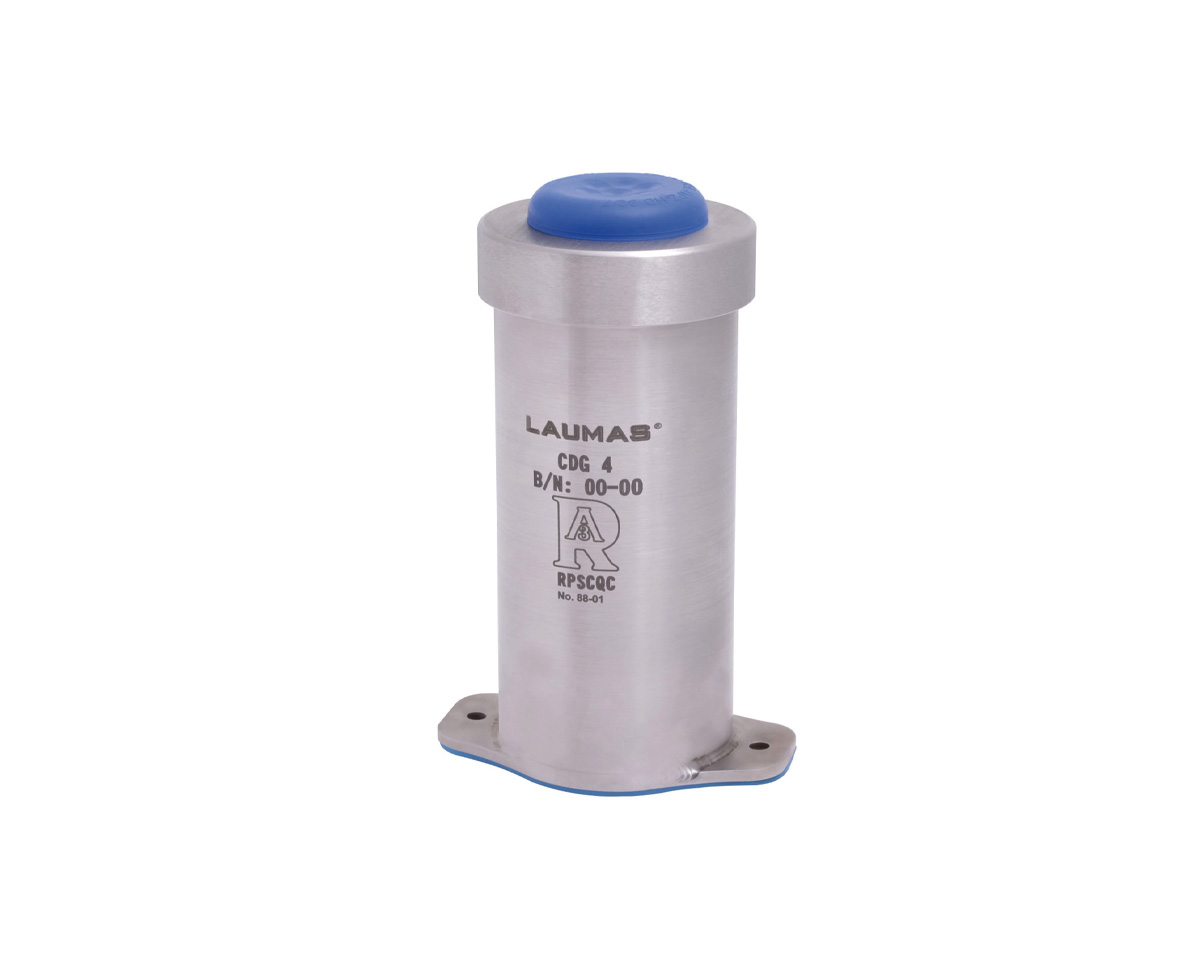 Element 1 von 2 (Bild) – Hygienischer Klemmkasten IP68 aus Edelstahl AISI 304 für Wägezellen, Abmessungen 143,4 x 92 mm