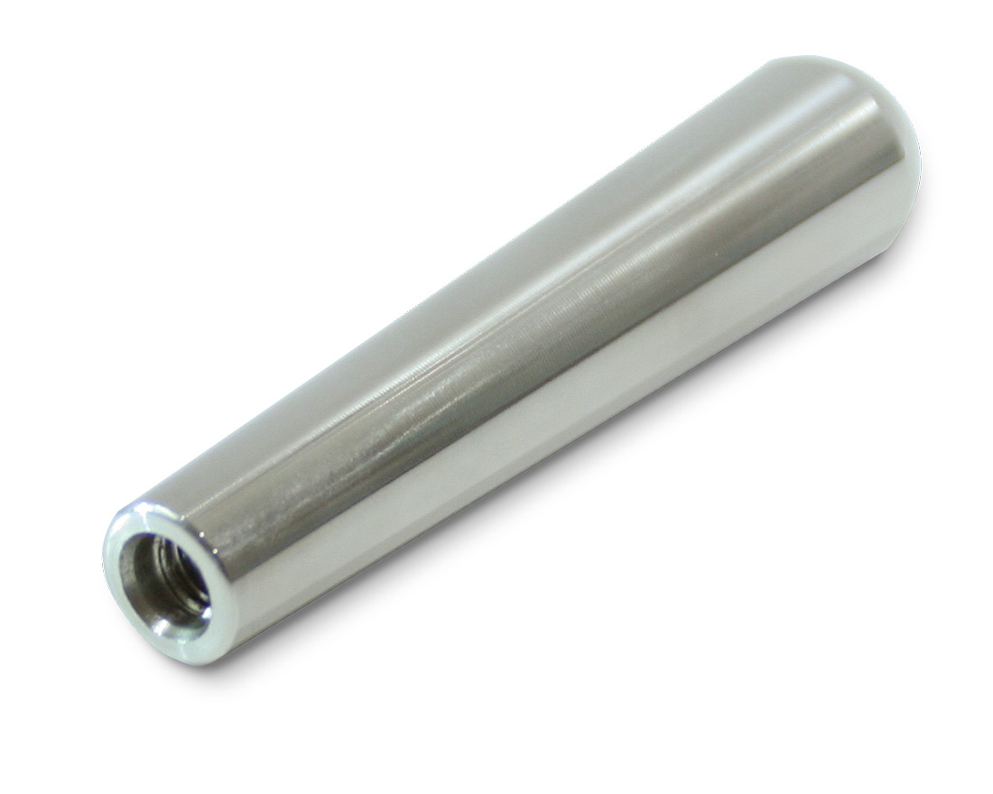Element 1 von 2 (Bild) – Konusgriff Edelstahl poliert M8 x 20 innen, Ø 20/ Ø 14, Sonderanfertigung