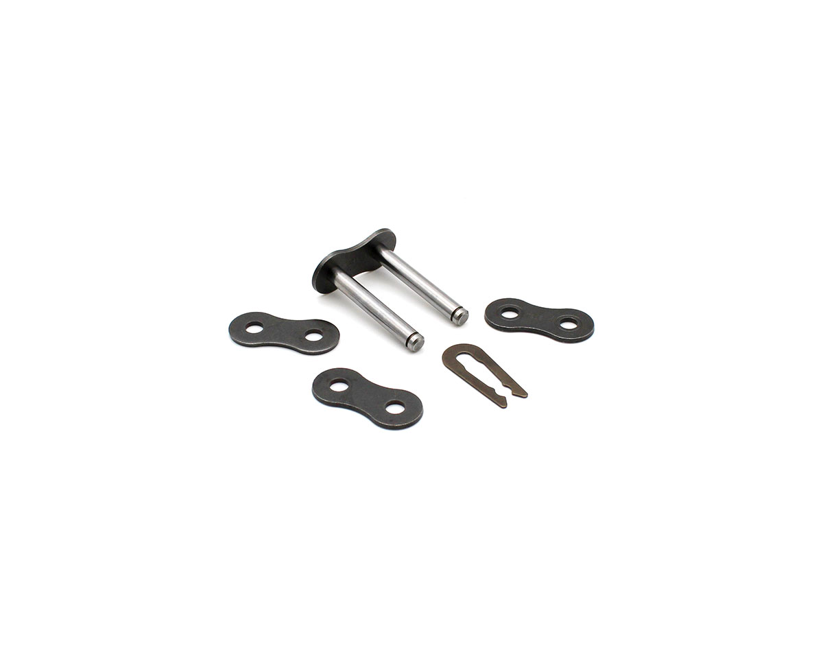 Verstärktes Federverschlussglied 12 B-3, 3/4" x 7/16", GT4Winner, Triplex-Audführung, DIN 8187, Teilung 19, 05 mm, Innere Wei