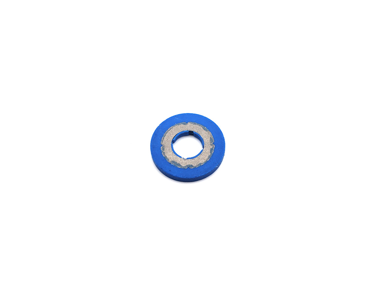 Hygiene washer and sealing washer EPDM blue, D15/ 6, height 2 mm, PU = 10 pcs.