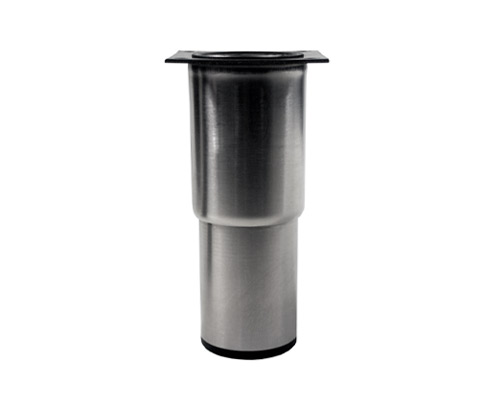 Maschinenfuß / Stellfuß Möbelfuß Hygiene VA Ø 64 / 56,6 mm, 180 mm