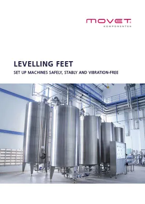 MOVET Components - Preview brochure Levelling feet