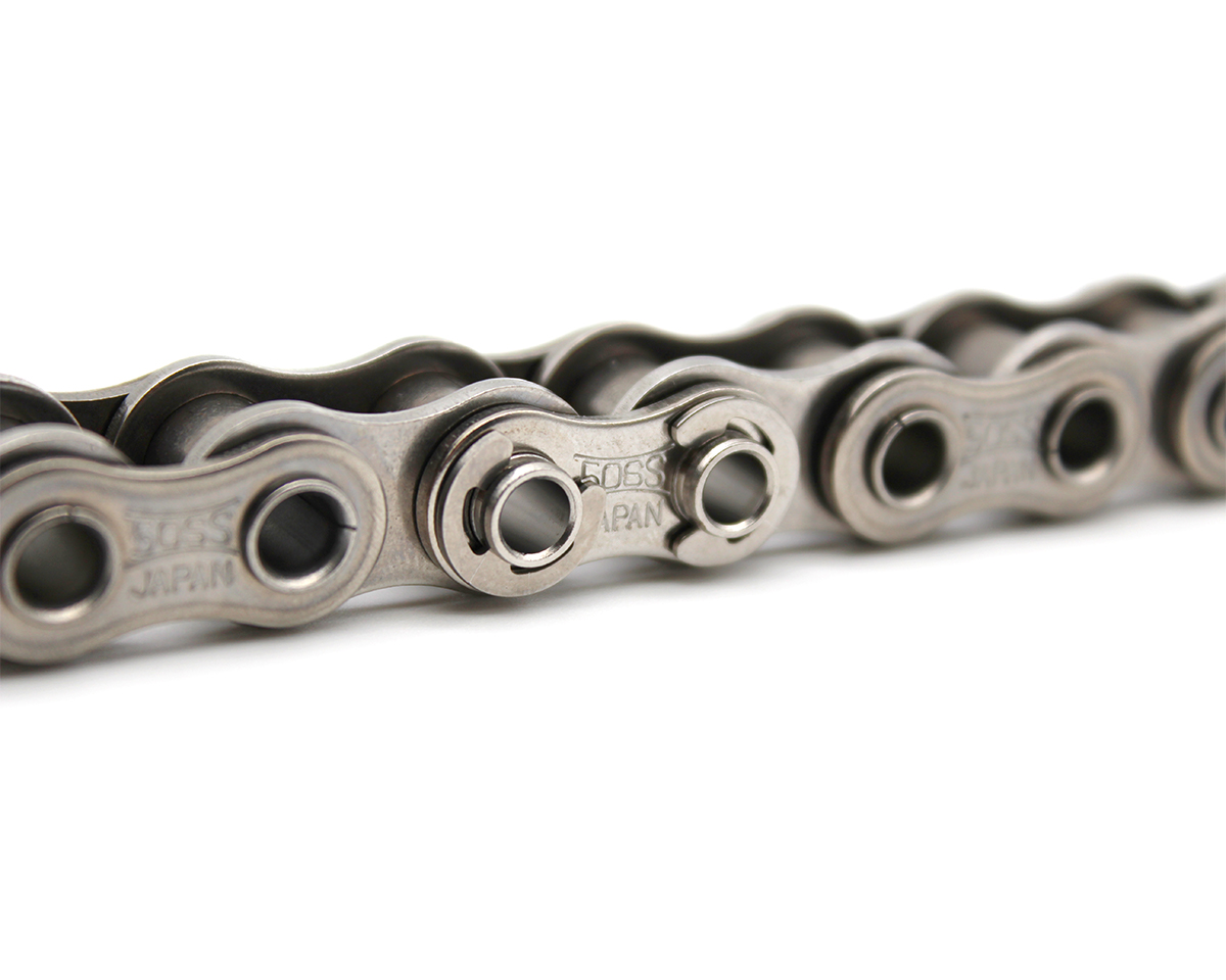 Cir clip conn.link, hollow pin, RS 60-1 HP ANSI, 3/4" x 1/2", corrosion resistant, AISI304, DIN 8188