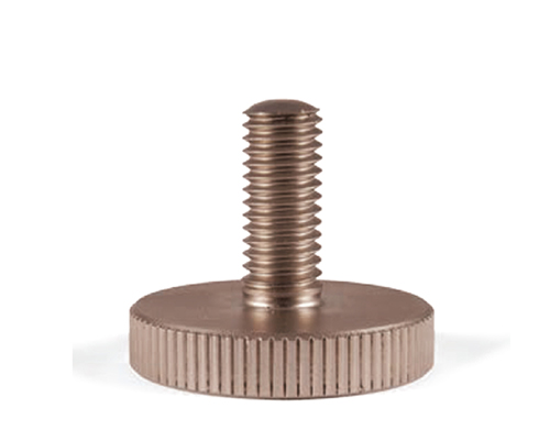 Rändelschraube Edelstahl Ø 24, M6 x 12