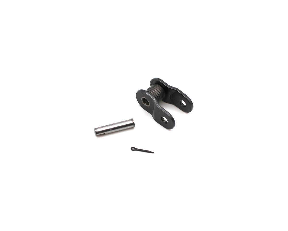 Gekröpftes Splintverschlussglied 40-1 ANSI, 1/2" x 5/16", geräuscharm, DIN 8188, Teilung 12, 70 mm, Innere Weite 7, 95 mm