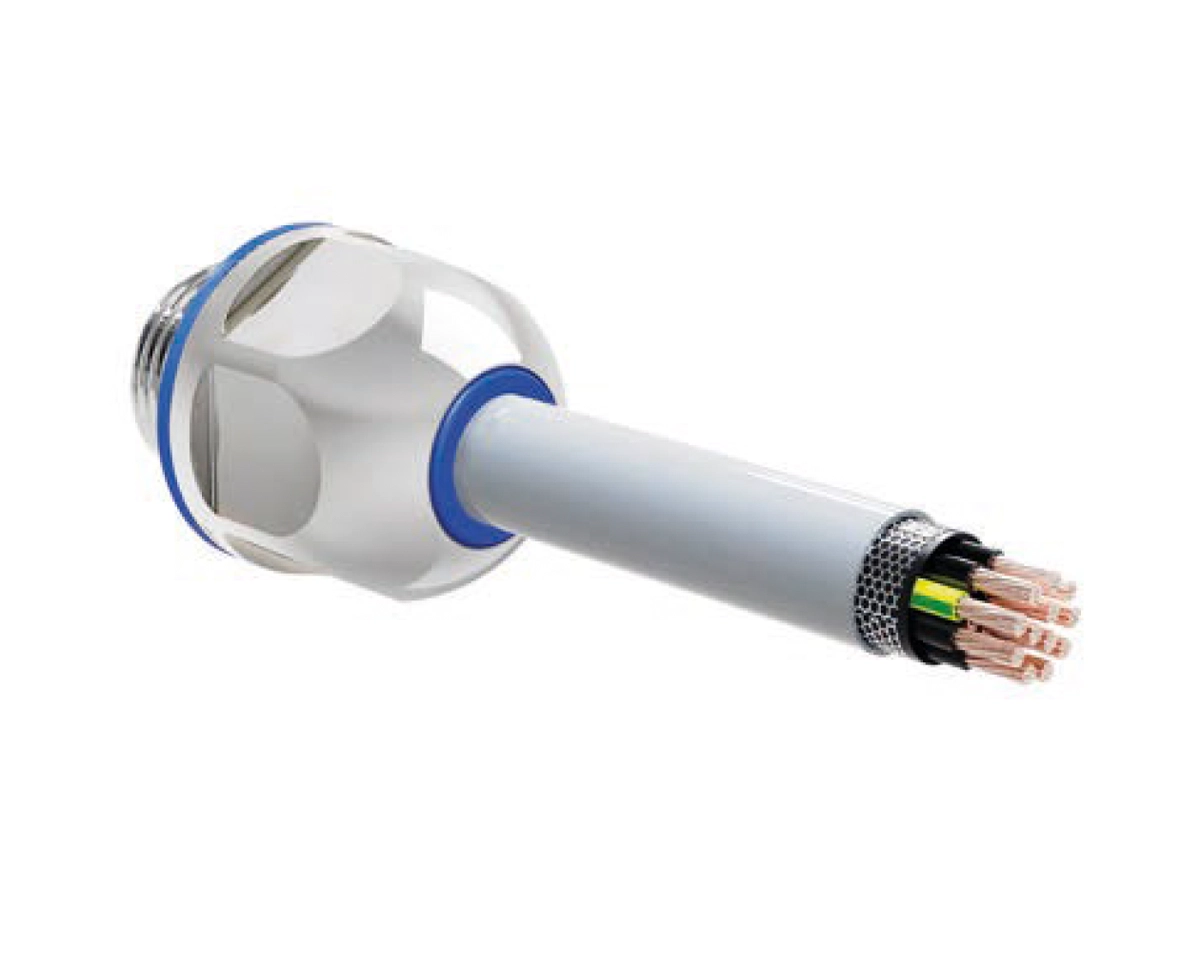 Element 4 of 4 (image) – Cable gland, stainless steel, Ø 8-9 mm, M16, IP69K, 3A, AISI316