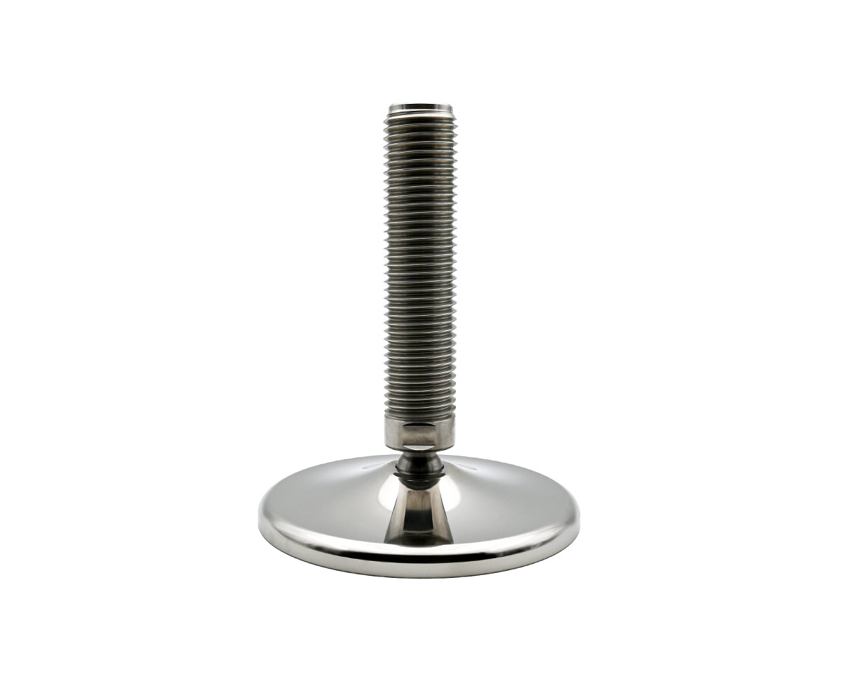 Element 3 of 4 (image) – Levelling foot MASSIV Stainless Steel, Ø 140 mm, M30 x 250 mm