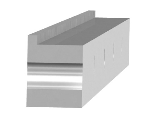 MOVET® Gleitleiste natur, Typ MBL, L-Form, Bohrungen alle 500