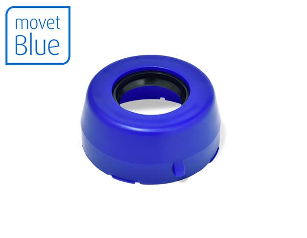 Element 3 of 3 (image) – MOVET® Blue cap for bearing 30 mm open blue