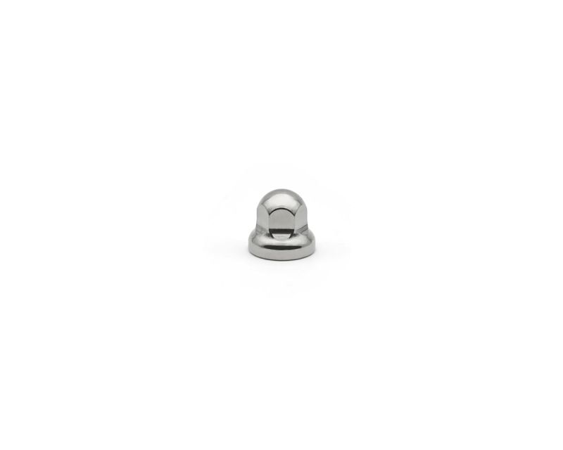 Hutmutter M6 Edelstahl AISI 316, Höhe 14 mm, SW10, poliert