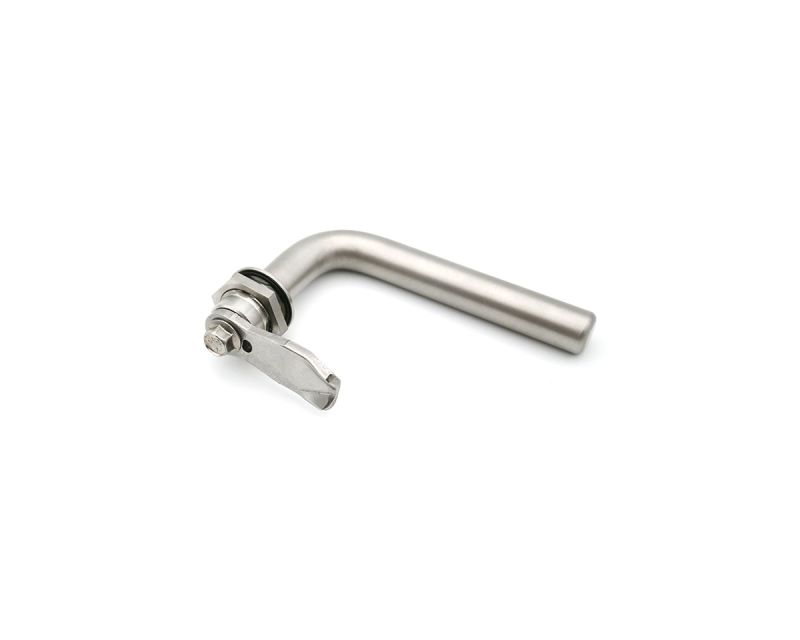 Drehriegel 90° mit Griff, Edelstahl, O-Ring NBR schwarz, Ø 28 mm, H = 28 mm, IP67