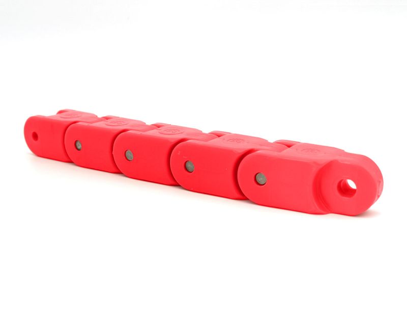 Knochenkette 2000, PP mit 30% Glas, Rot, Teilung 50, 8 mm, Bundlänge 4, 52 Meter
