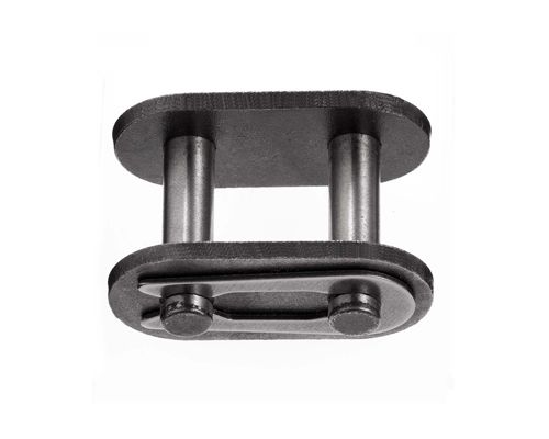 Verstärktes Federverschlussglied 16 B-1, 1" x 11/16", Standard, DIN 8187, gerade Laschen, Teilung 25, 40 mm, Innere Weite 17