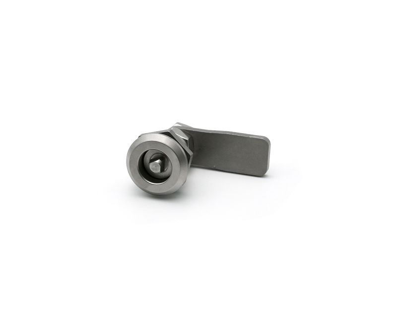 Drehriegel 90° Typ A, Edelstahl, Ø 30 mm, H = 24 - 40 mm, Dreikant Einsatz