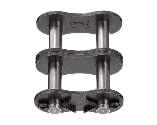 Verstärktes Splintverschlussglied 20 B-2, 1 1/4" x 3/4", Lambda, Duplex-Ausführung, DIN 8187, wartungsfrei, Teilung 31, 75 mm