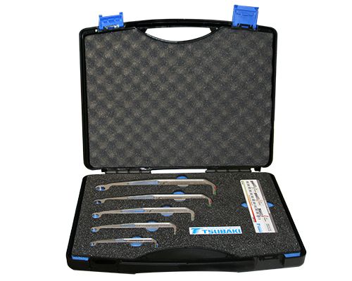 TSUBAKI Kettenverschleißlehre, RS35 - RS80, DIN 8188, Set