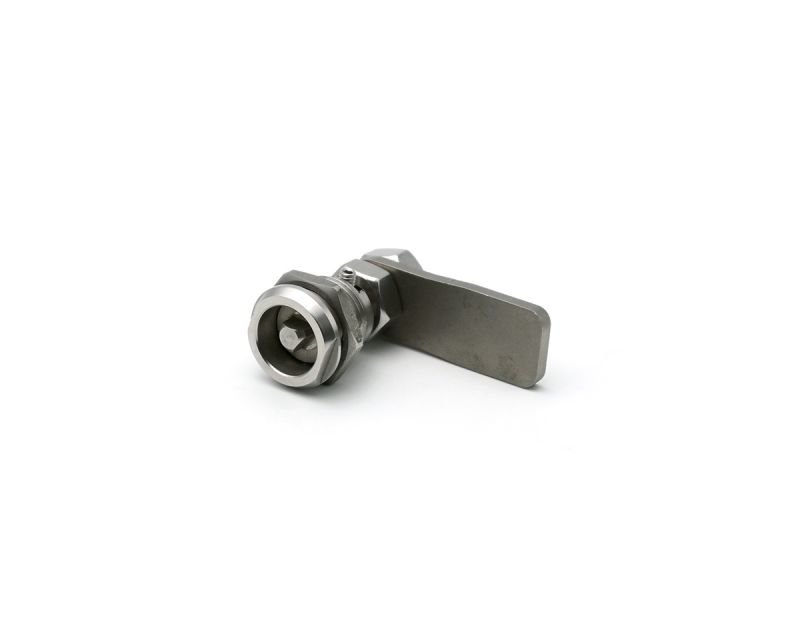 Drehriegel 90° Typ A, Edelstahl, O-Ring NBR schwarz, Ø 24 mm, H = 23 - 34, 5 mm, Gesamt 47, 5mm, Dreikant Einsatz