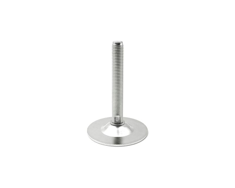 Gelenkfuß BLECHTELLER Edelstahl, Ø 85 mm, M20 x 100 mm Edelstahl