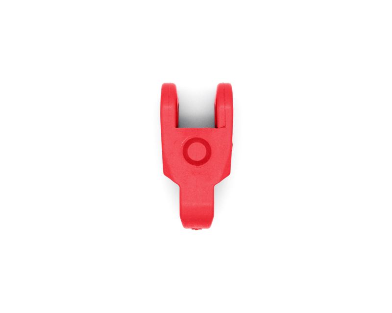 Mitnehmerglied für Knochenkette 2000, PP mit 30% Glas, Rot, Teilung 50, 8 mm, Ø17mm, Höhe 5 mm