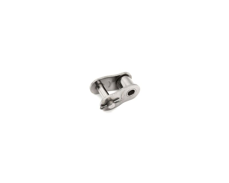 Gekröpftes Splintverschlussglied 06 B-1, 3/8" x 7/32", korrosionsbeständig, DIN 8187, gerade Laschen, Teilung 9, 53 mm, Inner